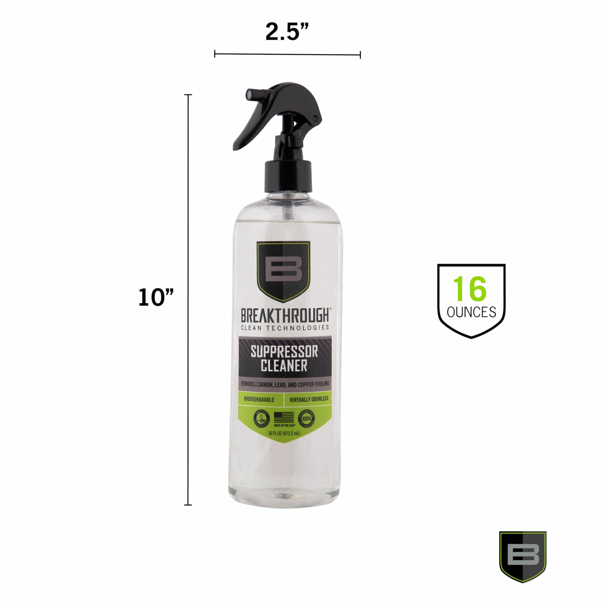 Amazon.com : Breakthrough Clean Suppressor Cleaner - Heavy Carbon